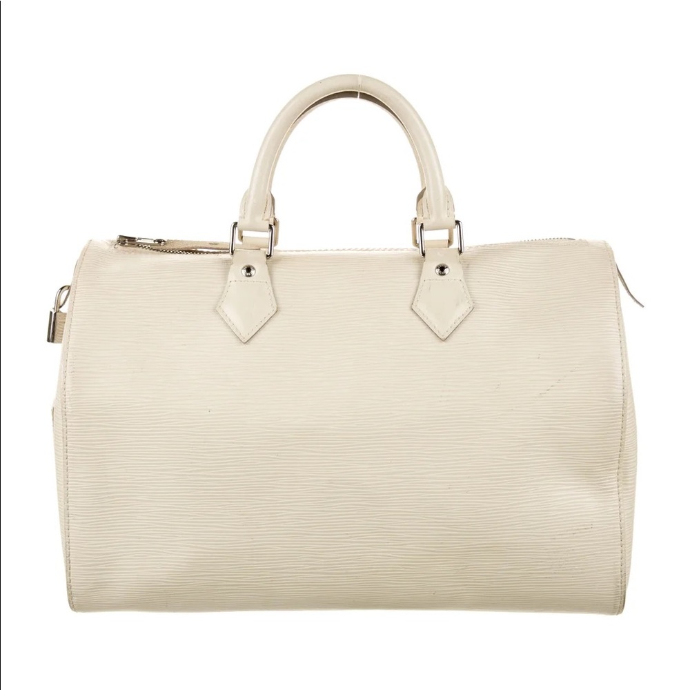 Louis Vuitton Epi Speedy 25 Ivory (Cream)